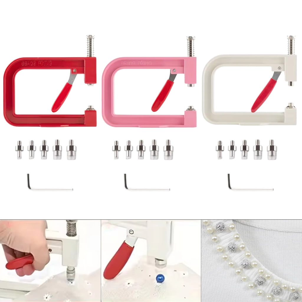 lanema Small Automatic Bead Applicator Alloy Texture Suitable for Jewelry Creation