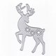 thumbnail image 2 of Nuevo Troqueles de corte de Metal de ciervo de Navidad para álbum de recortes, grabado en relieve de flor, acero al carbono y cuchillo para pegar,, 2 of 4