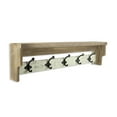 thumbnail image 2 of Cheungs Modern Farm Style 5 Hook Coat Hanger, 2 of 4
