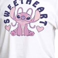 thumbnail image 3 of Lilo & Stitch - Valentine's Day Angel Sweetheart - Juniors Cropped Cotton Blend T-Shirt, 3 of 5