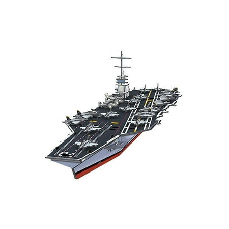 Top Race And 3D Puzzle, Gerald R. Ford Aircraft Carrier Puzzle, No Glue, No Scissors, Easy To Top Race And 3D Puzzle, Gerald R. Ford Aircraft Carrier Puzzle, No Glue, No Scissors, Easy To