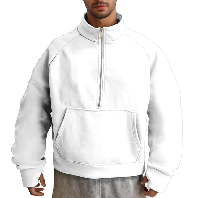 Blusas y camisas de manga larga con cuello redondo Sudadera deportiva de cuello redondo para hombre Sudadera con capucha de manga larga lisa Blusa de poliéster para hombre