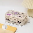 thumbnail image 1 of Sanrio Lunch Box Anime My Melody Cinnamoroll Eco-friendly Bento Box Kawaii Student Tableware Food Storage Container Portable, 1 of 6