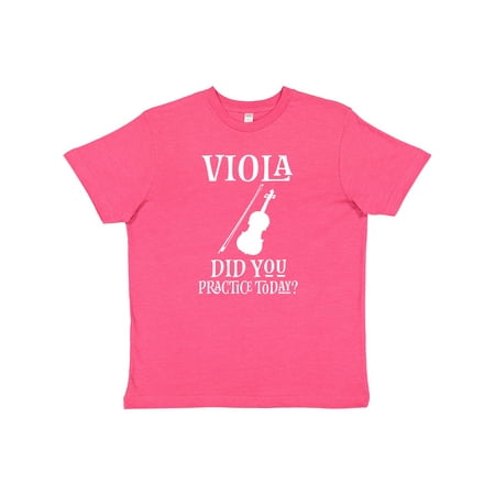 Inktastic Funny Viola Music Practice Gift Youth T-Shirt