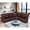 Brown, variant on Ellesophas 6-Seat PU Leather Reclining Sectional Sofa Set with Footrest, Wide Padded Armrests, Removable Backrest, Perfect for Living Room & Home Theater, Gray