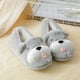 thumbnail image 5 of 1 par de zapatos de dormitorio útiles, zapatos de algodón para el hogar, pantuflas antideslizantes y cálidas, 5 of 7