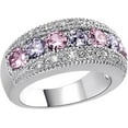 thumbnail image 4 of Womens Zircon Jewelry Rings Vintage Ladies Ring, 4 of 6