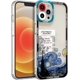 thumbnail image 1 of Funda compatible con iPhone 13 Pro Max con pintura al óleo y noche estrellada, con lente protectora de TPU suave a prueba de golpes, bonita funda para iPhone 13 Pro Max de 6,7 pulgadas, 1 of 5