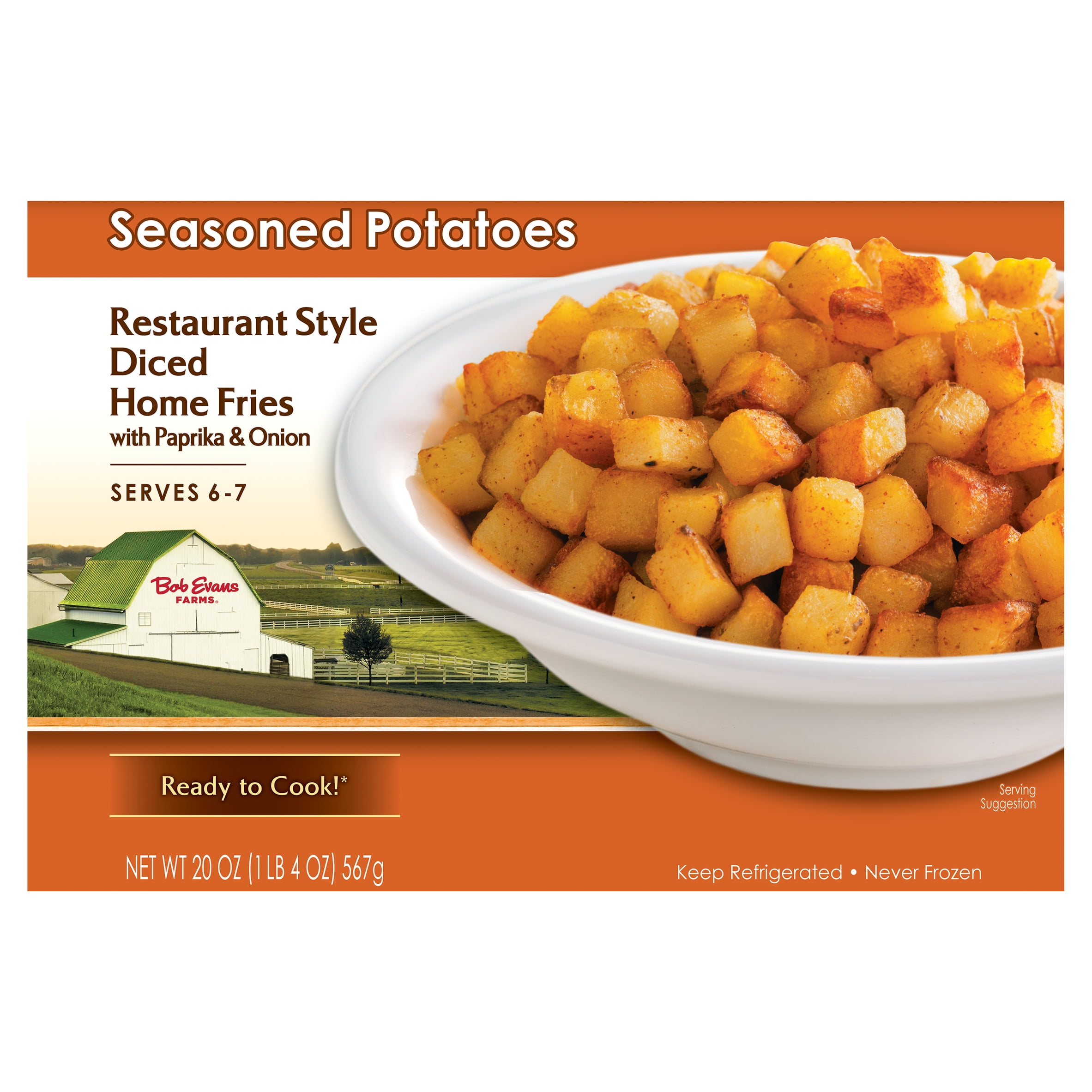 Bob Evans Restaurant Style Diced Home Fries With Paprika Onion Oz Walmart Com Walmart Com