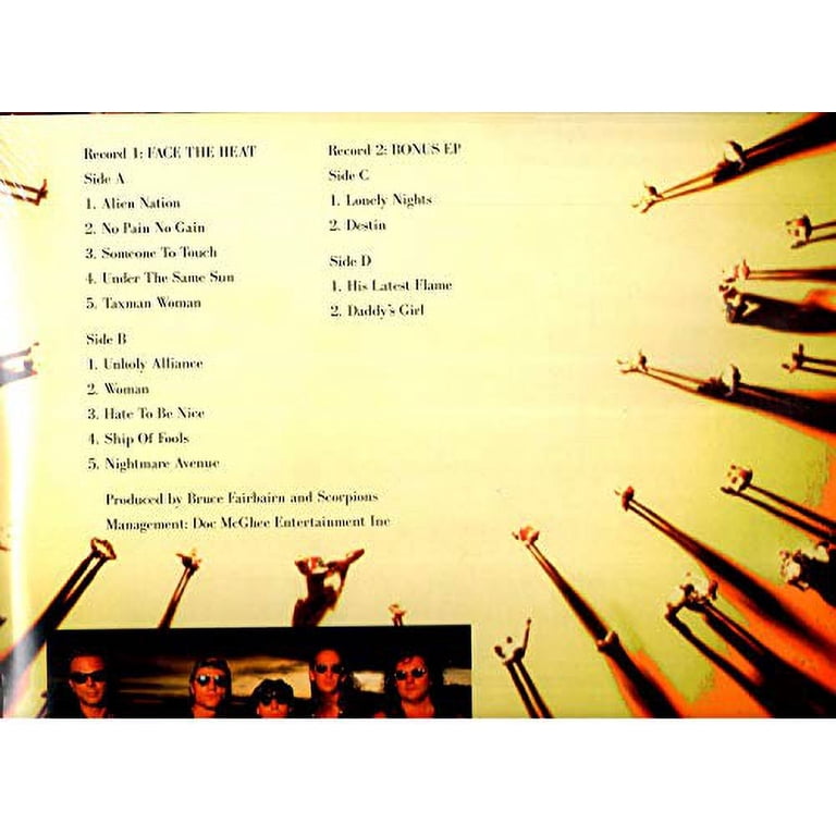 Scorpions - Face The Heat - Music & Performance - Vinyl - Walmart.com