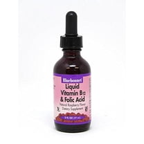 Bluebonnet Liquid Vitamin B12 (1000mcg) & Folic Acid (400mcg), for Energy Boost*, 59 Days