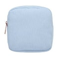 thumbnail image 3 of TINZ Velvet Makeup Pouch Wristlet Bag Small Portable Organizer For Cosmetics Sanitary Pads And With Soft, 3 of 3