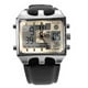 thumbnail image 1 of ColoMX OHSEN AD0930 Reloj deportivo para hombre con pantalla de doble hora analógica digital impermeable LED con cronómetro / Fecha / Semana / Alarma / Timbre horario / Banda de poliuretano (Blanco), 1 of 7