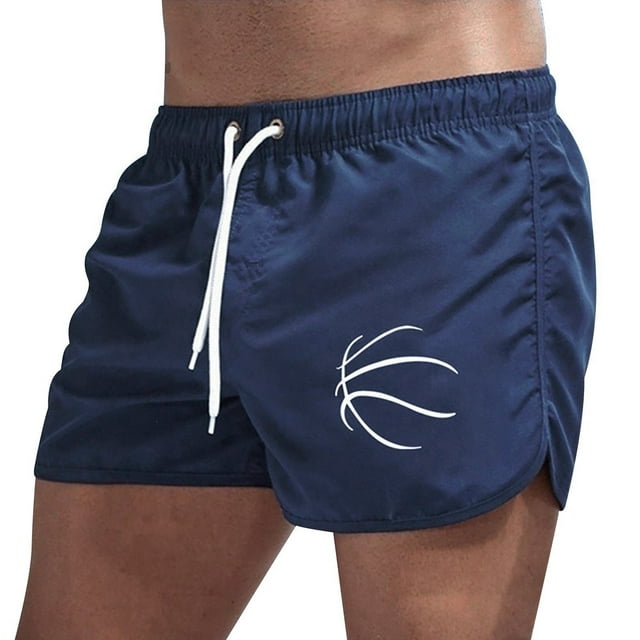 Men's Board Shorts Spring Summer Splicing Swimming Trousers Fashionable Beach Surfing Shorts for Active