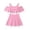 Pink, variant on Girls Swimsuits Funky Colorful Print Comfortable Tankini Set with Swim Bottoms 2 Piece Summer Beach Size 14-16Y