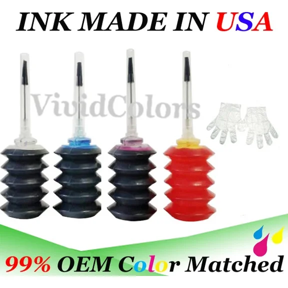 4X30 Refill Ink Kit Compatible For Hp Printer 902 932 952 564 Cartridges