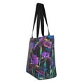 thumbnail image 4 of Fotbe Starry Night Iris Field Pattern Beach Tote,Shoulder Handbag,Spacious Tote Bag,Lightweight Travel Bag,Versatile Shopping Bag, 4 of 9