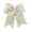SILVER GREY, variant on Augusta sportswear Women's Cheer Hair Bow - 6701
