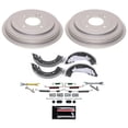 thumbnail image 2 of PowerStop Front and Rear Stock Replacement Brake Pad Rotor Drum and Shoe Kit KOE15500DK, 2 of 3