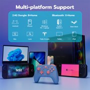 CHENGDAO Wireless Controller for Switch/Switch 2/PC, with Hall Effect Joystick/Trigger, 2 Back Buttons - Blue