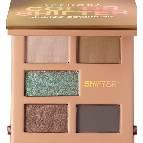 Sephora Color Shifter Strange Botanicals Palette d'Ombres à Paupières – Palette pour les Yeux Multi-Finitions (4 x 0,044 oz, 1 x 0,046 oz)