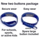 thumbnail image 2 of VB150 Vibration Alarm Watch, Vibration Alarm Reminder Clock, 15 Vibrating Alarms with Countdown Timer, Personal Alarms or Pill Reminders per Day, 2 of 4