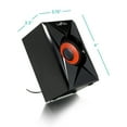 thumbnail image 3 of beFree Sound 5.1 Channel Bluetooth Surround Sound Speaker System in Orange, 3 of 6