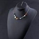 thumbnail image 3 of UBIUO Handmade Galaxy Solar System Universe Eight Planets Guardian Star Natural Stone Beads Pendant Necklace Womens Jewelry sidewards gold -, 3 of 4