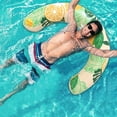 thumbnail image 5 of Miwamany Thick Inflatable Half Arc Fruit Swim Float, C Shape Water Tube Ring for Pool Lake Beach, Soft Buoyant Summer Pool Floatie for Teens Adults Kids Outdoor Water Floating Gear (29.5x19.7in), 5 of 6