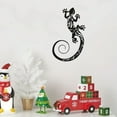 thumbnail image 2 of HELLOYOUNG 11.8 inch Gecko Iron Hanging hook Metal Home Decorative Objects Classic Pattern Hanging for Bedroom/Dining Room Simple style Centerpieces Hide defects, 2 of 30