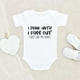 thumbnail image 2 of Baby Shower Gift Funny Baby Onesie I Drink Until I Pass Out Just Like My Aunt Baby Onesie Aunt Baby Onesie Funny Baby Clothes, 2 of 5