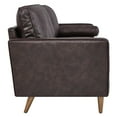 thumbnail image 3 of Valour 88" Leather Sofa-EEI-5871-BLK, 3 of 4