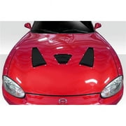 Universal Trackstar 3 Hood Vents - 3 Piece - Black