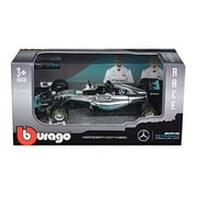 Bburago Mercedes AMG Petronas F1 W07#44 Hybrid Lewis Hamilton F1 Formula 1 Car 1/43 Diecast Model Car by 38026LH