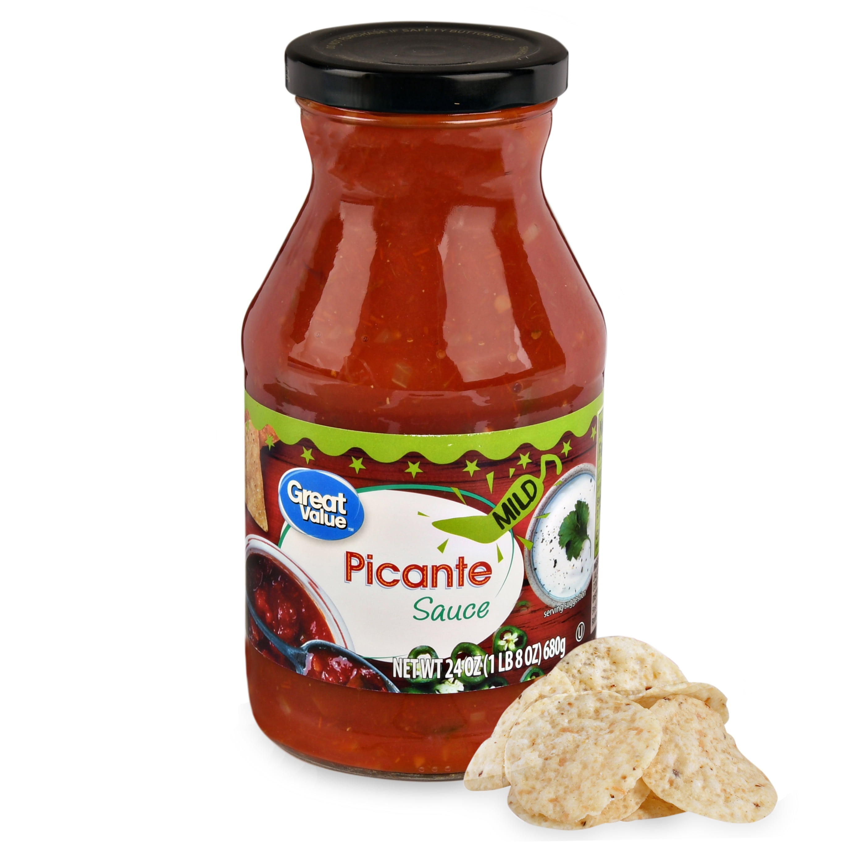 Great Value Mild Picante Sauce, 24 oz