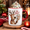 Black, variant on Christmas Mug Surprised Reindeer Ceramic Coffee Cup for Hot Cocoa and Coffee Lovers