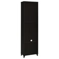 thumbnail image 6 of Lewes 4-shelf Engineered Wood Media Tower Cappuccino, 6 of 9