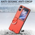 thumbnail image 6 of for Oppo Find N2 Flip Case with Ring, Slim PU Leather Protective Cover Phone Case Oppo Find N2 Flip ZH Orange, 6 of 18