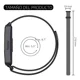 thumbnail image 3 of 2 Correas Metalicas Compatible Con Huawei Band 9 8 + 2 Micas, 3 of 8