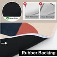 thumbnail image 2 of MAYHMYO Boho Kitchen Rugs 2 Piece Rubber Kitchen Rugs and Mats Non Skid Washable Grey Kitchen Runner Rug Set Anti Fatigue Absorbent Kitchen Mats for Floor Laundry Room Home Office Sink, 2 of 6