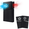 thumbnail image 1 of Carcasas frontales solo para PS5 Slim Digital Edition, paneles de repuesto antiarañazos, carcasas protectoras con ventilación de refrigeración, para la consola PlayStation 5 Slim Digital Edition, 1 of 9