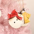 thumbnail image 3 of De Navidad Hierro Forjado Muñeco De Nieve Calcetín Decoraciones Para Árboles De Navidad Colgante Colgante Adornos De Ventana Guardurnaity HA041708-01, 3 of 6