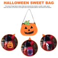 thumbnail image 3 of Bolsas De Tela No Tejida De Halloween Bolsas De Cubo De Regalo De Dulces De Halloween Goodie Tote Treat Basket Buggy Bag Decoración Para Home Party Halloween 13.8 * 11.8In (Serie De 7) Eigraketly HA027262-05, 3 of 7