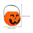 thumbnail image 2 of PENGXIANG 6pcs Decorative Candy Storage Buckets Halloween Pumpkin Buckets for Party, 2 of 6