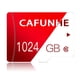 thumbnail image 1 of Tarjeta microSD de 1024 GB, Clase 10, UHS-I, U3, V30, para cámaras, smartphones y dashcams, incluye adaptador SD, 1 of 9