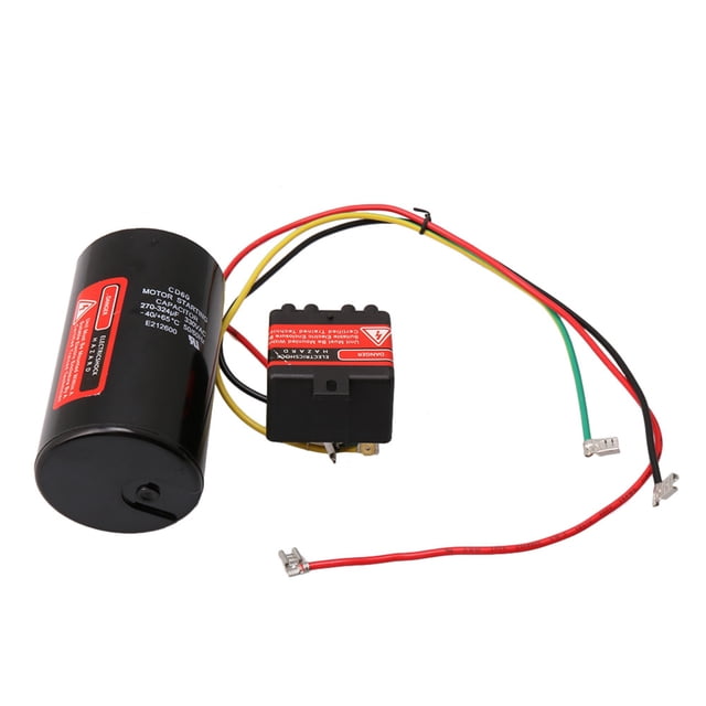 BQLZR Compressor Saver Hard Start Capacitor Kit for Air Conditioner CSR-U1