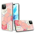 thumbnail image 5 of For Motorola Moto G Play 2023 Stylish Hybrid Fashion Marble Trendy IMD Design Hard Back PC + TPU Shockproof Phone Case Cover by Xpression - Marble Flowers, 5 of 7