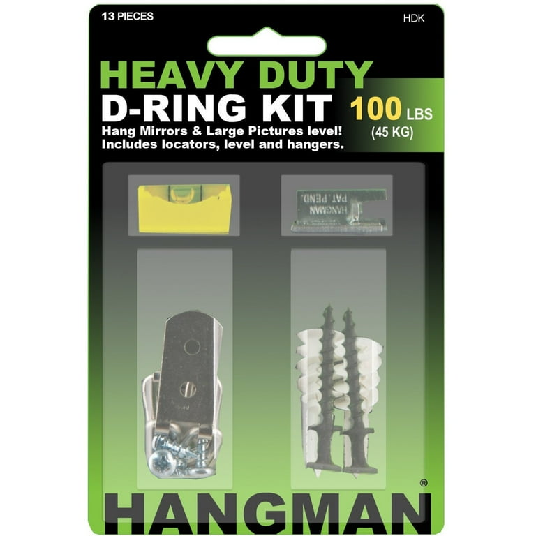 Hangman Hanger Picture Hanging Kit 100 lb 45 pc Hangman Hanger Picture Hanging Kit 100 lb 45 pc
