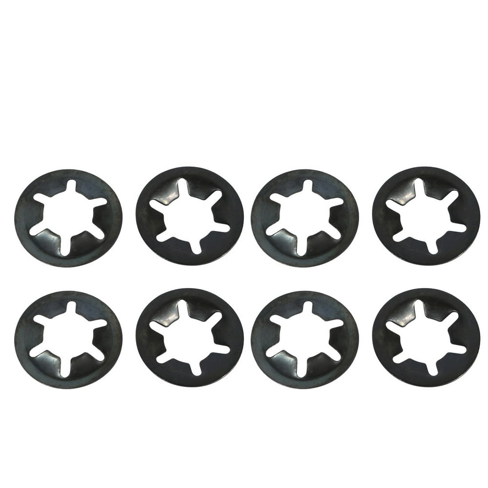 Uxcell 6mm x 16mm Metal Internal Tooth Starlock Star Lock Locking