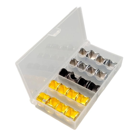 PASILI 20Pcs Fly Tying Headgear Streamer Fly Head Fly Tying Material